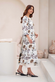 Humdum La vie Printed Khaddar Unstitched 3Pc Suit D-07