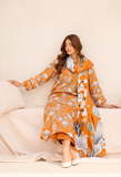 Humdum La vie Printed Khaddar Unstitched 3Pc Suit D-08