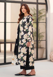 Humdum La vie Printed Khaddar Unstitched 3Pc Suit D-09