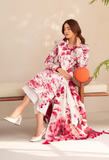 Humdum La vie Printed Khaddar Unstitched 3Pc Suit D-10