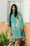 Zarposh Sundaze Embroidered Luxury Lawn Unstitched 3Pc Suit - LAZULI