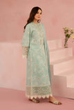 Afrozeh Floral Charm Embroidered Lawn Unstitched 3Pc Suit AL-25-V5-02 Leonora