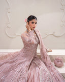 Rua by Faiza Saqlain Embroidered Net Unstitched 3Pc Suit - LEYAN