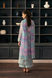 Afrozeh Daybreak Embroidered Lawn Unstitched 3Pc Suit - LIGHT DRENCHED