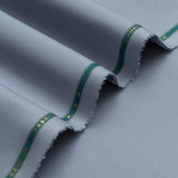 North Pole by Dynasty Fabrics Men's Unstitched Wash & Wear Suit - Light Grey