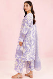 Farasha Summer Essentials Embroidered Lawn Unstitched 3Pc Suit - Lilac Breeze