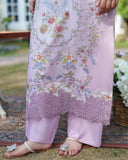 Neeshay Ready to Wear Summer Prints Lawn 3Pc Suit - Lilac Whisper