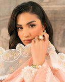 Zivah Apparel Unstitched Embroidered Luxury Lawn 3Pc Suit - Lilium