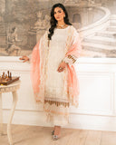 Zivah Apparel Unstitched Embroidered Luxury Lawn 3Pc Suit - Lilium