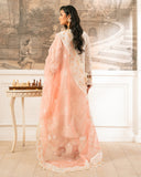 Zivah Apparel Unstitched Embroidered Luxury Lawn 3Pc Suit - Lilium