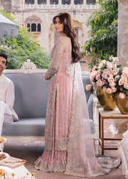 Maahi by Kanwal Malik Embroidered Organza Unstitched 3Pc Suit - LINA