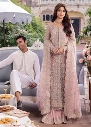 Maahi by Kanwal Malik Embroidered Organza Unstitched 3Pc Suit - LINA