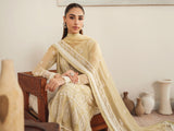 Mysha by Sifa Embroidered Chiffon Unstitched 3Pc Suit - LINA