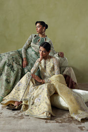 Soraya Lumene Embroidered Organza Unstitched 3Pc Suit - Liora