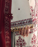 Republic Womenswear Amaris Unstitched Karandi 3Pc Suit D-02 Liora