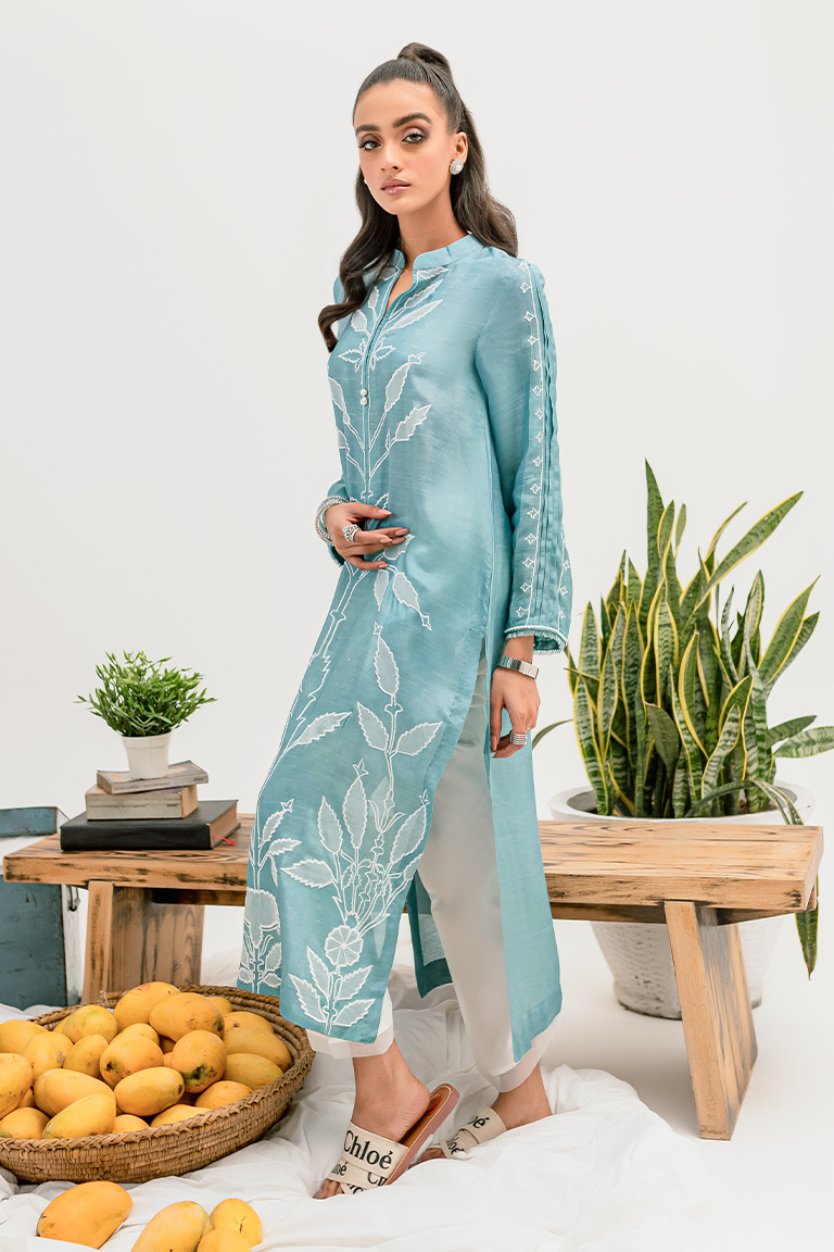 Fleur by Zoya & Fatima Luxury Pret 2Pc - Livia