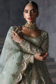 Afrozeh Embroidered Luxury Bridal Organza Unstitched 3Pc Suit AFB-24-03 LIVIA