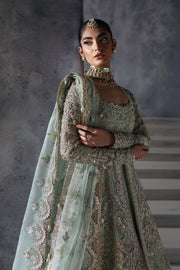 Afrozeh Embroidered Luxury Bridal Organza Unstitched 3Pc Suit AFB-24-03 LIVIA