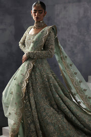 Afrozeh Embroidered Luxury Bridal Organza Unstitched 3Pc Suit AFB-24-03 LIVIA