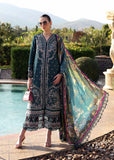 Kanwal Malik Zaina Embroidered Lawn Unstitched 3Pc Suit - LIVIA