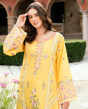 Roheenaz Reverie Embroidered Lawn Unstitched 3Pc Suit RNZ2503B Lunara