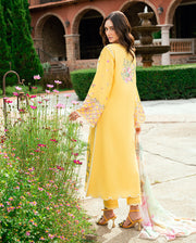 Roheenaz Reverie Embroidered Lawn Unstitched 3Pc Suit RNZ2503B Lunara