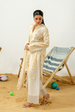 Zarposh Sundaze Embroidered Luxury Lawn Unstitched 3Pc Suit - LUNELLE