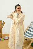 Zarposh Sundaze Embroidered Luxury Lawn Unstitched 3Pc Suit - LUNELLE