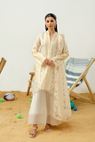 Zarposh Sundaze Embroidered Luxury Lawn Unstitched 3Pc Suit - LUNELLE
