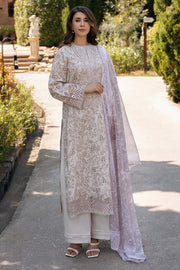 Afrozeh Damask The Holiday Unstitched Lawn 3Pc Suit AL-25-V2-03A LUNEТТА