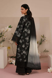 Afrozeh Floral Charm Embroidered Lawn Unstitched 3Pc Suit AL-25-V5-07 Lupine