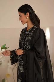 Afrozeh Floral Charm Embroidered Lawn Unstitched 3Pc Suit AL-25-V5-07 Lupine