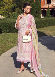 Kanwal Malik Zaina Embroidered Lawn Unstitched 3Pc Suit - LYLE