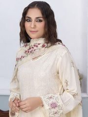 Gulfaam by Manizay Embroidered Karandi Unstitched 3Pc Suit M-01