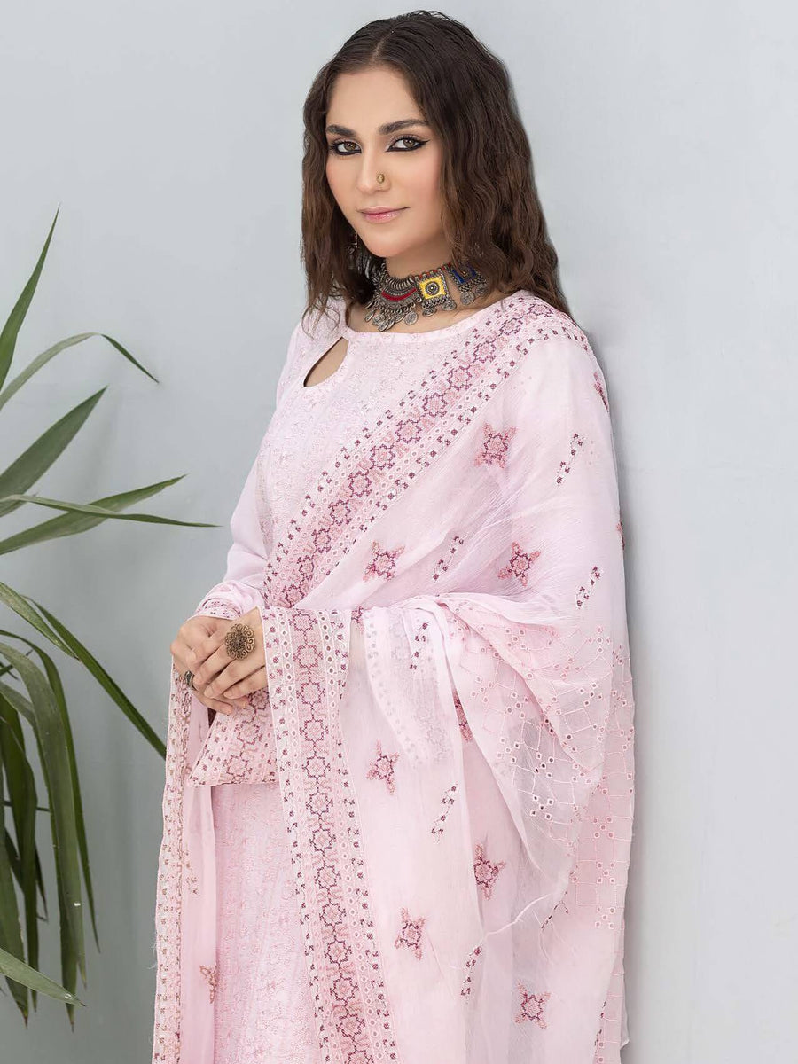 Gulfaam by Manizay Embroidered Karandi Unstitched 3Pc Suit M-02