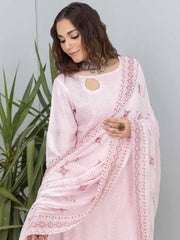 Gulfaam by Manizay Embroidered Karandi Unstitched 3Pc Suit M-02