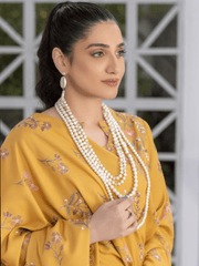 Gul Bano by Manizay Premium Embroidered Dhanak Unstitched 3Pc Suit M-03