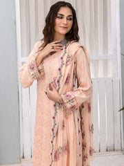 Gulfaam by Manizay Embroidered Karandi Unstitched 3Pc Suit M-03