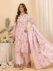 Mumtaz by Manizay Premium Embroidered Khaddar Unstitched 3Pc Suit M-04