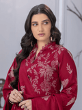 Gul Bano by Manizay Premium Embroidered Dhanak Unstitched 3Pc Suit M-05