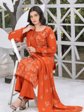 Gul Bano by Manizay Premium Embroidered Dhanak Unstitched 3Pc Suit M-06