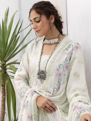 Gulfaam by Manizay Embroidered Karandi Unstitched 3Pc Suit M-07
