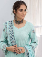 Gulfaam by Manizay Embroidered Karandi Unstitched 3Pc Suit M-08