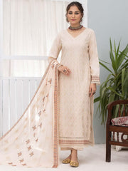 Gulfaam by Manizay Embroidered Karandi Unstitched 3Pc Suit M-09