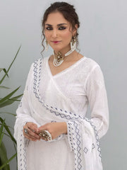 Gulfaam by Manizay Embroidered Karandi Unstitched 3Pc Suit M-10