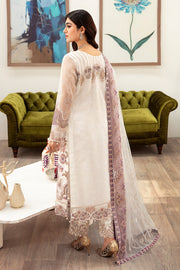 Ramsha Minhal Vol-10 Embroidered Organza Unstitched 3Pc Suit M-1002
