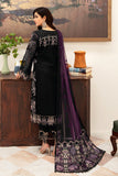 Ramsha Minhal Vol-10 Embroidered Organza Unstitched 3Pc Suit M-1006