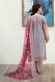 Ramsha Minhal Vol-10 Embroidered Organza Unstitched 3Pc Suit M-1008