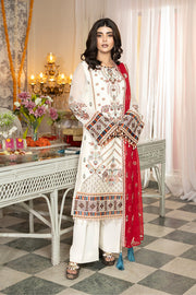 Imrozia Premium Shagun Unstitched Chiffon 3Pc Suit M-108 Zerine