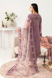 Ramsha Minhal Vol-11 Embroidered Organza Unstitched 3Pc Suit M-1107